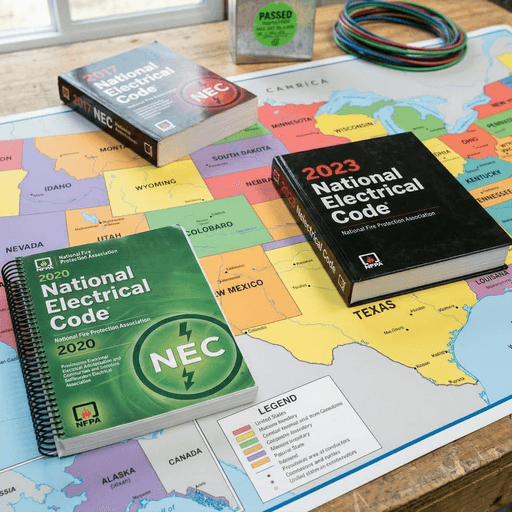 Which NEC Edition Does Your State Use? Conduit Fill Rules by State (2025)
