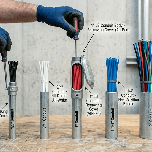 Gloved hand opening LB conduit body cover